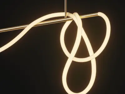 Tracer Bar II Long Rope from Luke Lamp Co 3D model