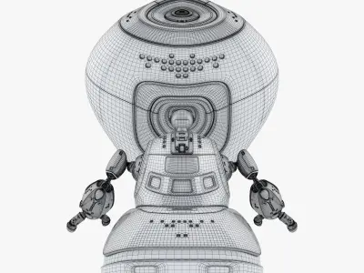 Pirate bot  3D model