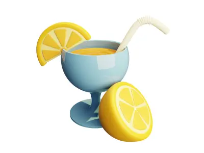 3D Holiday Element 3D model