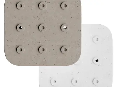 ORBI QUADRATA Wall Light 3D model