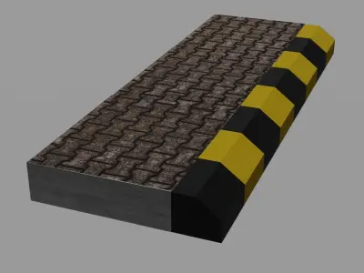 Foothpath High Quality Model Ready To Use  Free 3D model