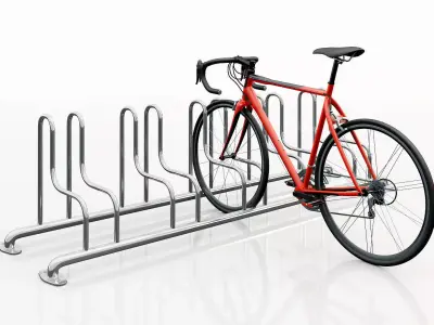Bike rack 3d model 3 3D model