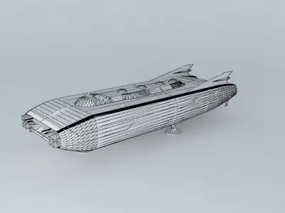 ARGO ASTRONAUTIX space cadillac 3D model