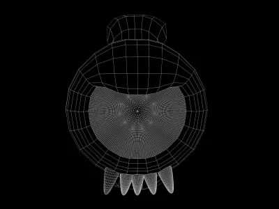 VIRUS monster eye 3D model