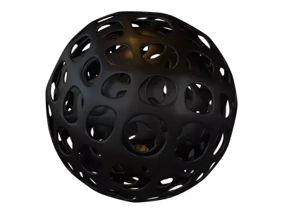 Abstract Sphere Ball v2 003 3D model