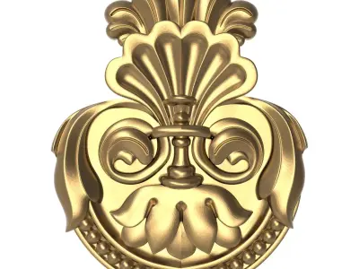  decorative pattern ready for 3D printing 3D model 474