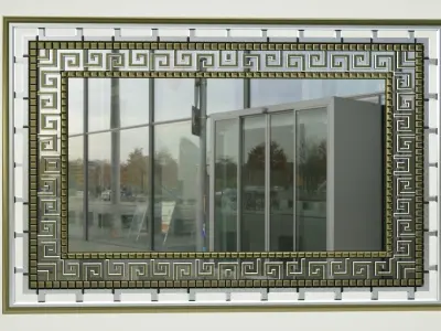 Wall miror 3D model pack 3D model