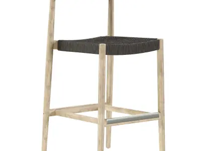 Nina bar chair 3D model