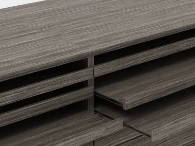 Porro Isola Low-poly 3D model