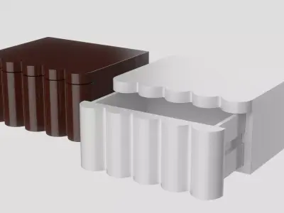 BedsideTable 3D model