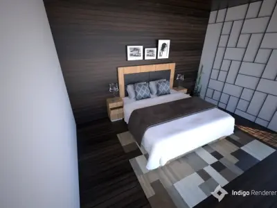 Bedroom Design 3D model