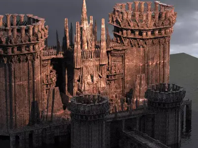 King Henry Fort  3D model