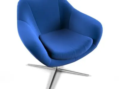 Chair Bloom Kimball 3D model