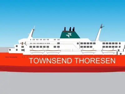 MS Herald of Free Enterprise 3D model