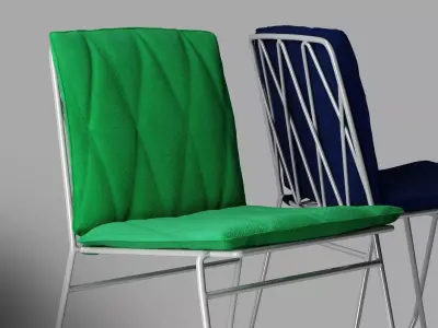 Seb Dining Chair 3D model