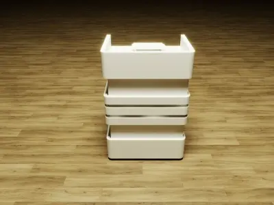 Lectern Podium 3D model