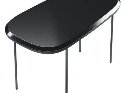 Pebble Low Tables By Living Divani 3D model