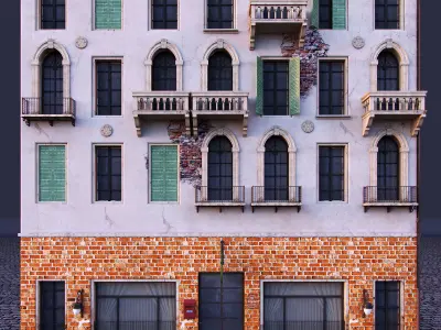 Venice Building 1 3D model