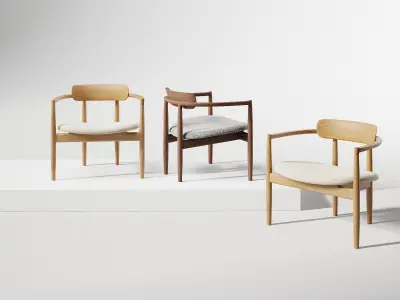 Miau Lounge Chair 160 3D model