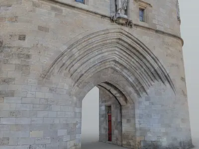 Porte Cailhau Bordeaux - photogrammetry 3D model