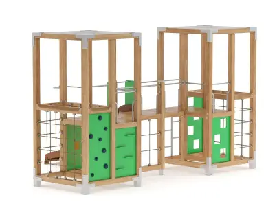 Lappset Activity Tower 19 3D model