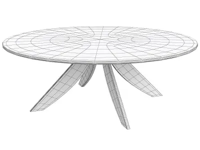 CIRCUS Berto Salotti Low-poly 3D model