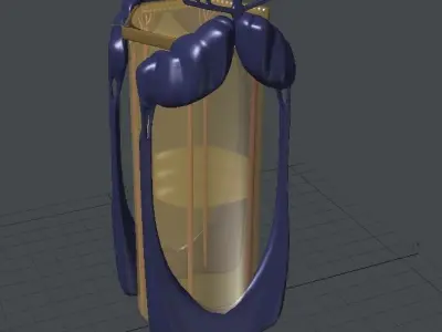 Alien Pod 3D model