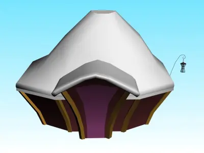 GAME MODEL LOW POLY PP 02 Low-poly 3D model