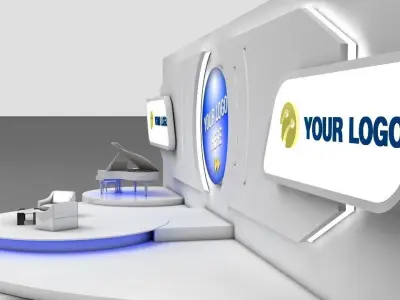 Event Stage 3D model