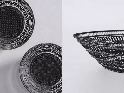 Chef dOeuvre Basket 3D model