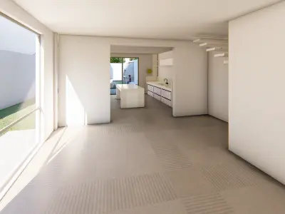 Two beautiful minimalist homes  3D model