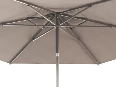 NAMMARO Table and 6 reclining chairs and umbrella IKEA 3D model