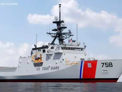  US Coast Guard Ship WMSL-758 Legend Class 