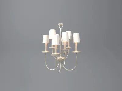Chandelier  Luxury 3D model
