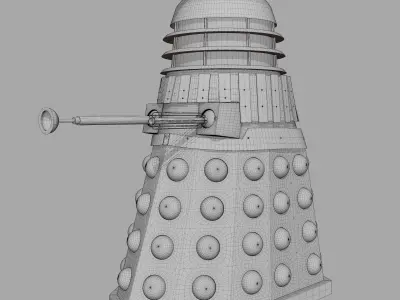 Classic Dalek 3D model