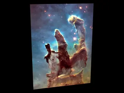 Eagle Nebula 3D model