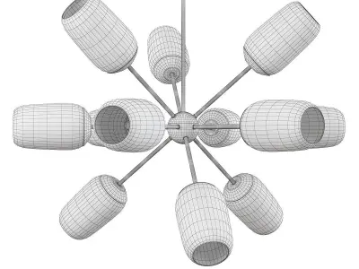 RAMIREZ CHANDELIER Low-poly 3D model