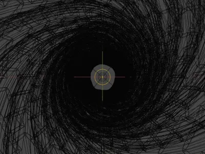 Abstract Grill Tunnel 3D model