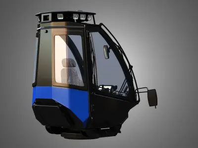 H21D Forestry Cabin 3D model