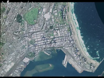 Durban - South Africa 3D model
