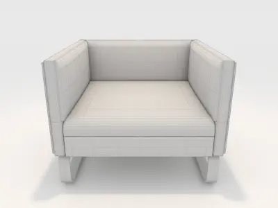 Armchair 16 3D model