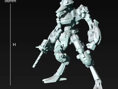 SA-17 Kun Peng 3D print model