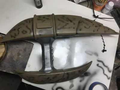 Predator Speargun Replica Printable Assembly 3D print model