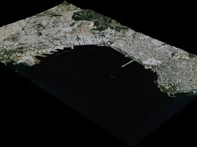Thessaloniki - Greece 3D model