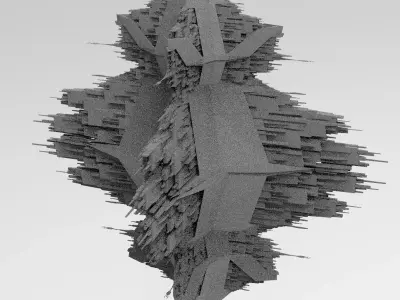 Pharaohs Ship Tower return 6  3D model