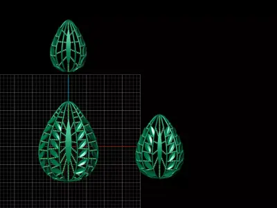 Pendant Set 22 3D print model