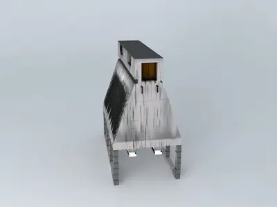 Eco Rail Coal Hopper Old Steam Days Free 3D model