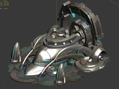 War-training ground 02 3D model