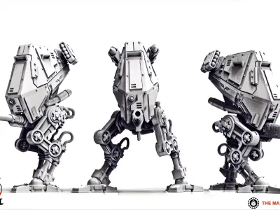 Valour Korps - Walker Builder 3D print model