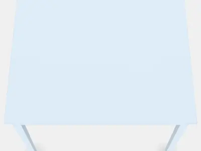 IDANAS folding table Low-poly 3D model